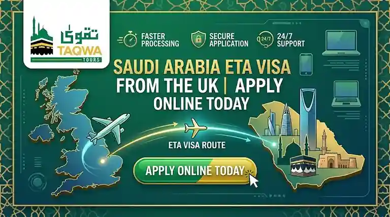 Apply for ETA Saudi Visa - Taqwa Tours